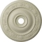 Ekena Millwork Logan Ceiling Medallion (Fits Canopies up to 6 1/8"), 24 1/4"OD x 3 7/8"ID x 2"P, Clear Yellow CM24LO1CYF - alternate 1